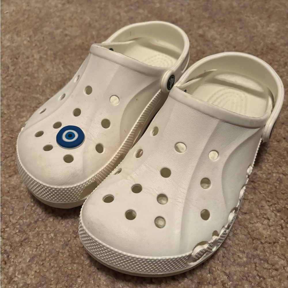 Women’s White Crocs